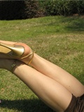 Fannie Fanny HD original picture: warm sun in winter 3 (Golden high heels) No.107(7)