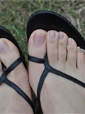 Close up of high heel barefoot (2) No.145(9)