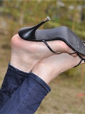 Close up of high heel barefoot (2) No.145(30)