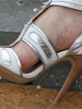 Close up of high heel barefoot (3) No.146(17)