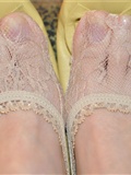 Pink infatuation (boat socks) Fanny's feet(50)