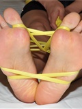 Dream rhyme silk feeling. Colorful (goose yellow) Fanny HD silk feet(12)