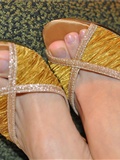 Warm. Xiang (barefoot high heel 1) Fanny HD silk foot(22)
