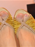 Warm. Xiang (barefoot high heel 1) Fanny HD silk foot(33)