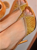Warm. Xiang (barefoot high heel 1) Fanny HD silk foot(34)