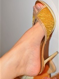 Warm. Xiang (barefoot high heel 1) Fanny HD silk foot(66)