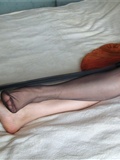 Simple feelings winding (gold high heel pure silk) Fanny high definition silk feet(34)