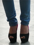 [outdoor Street Photo] 2013.12.01 tall sister LanNiu super high heel(13)