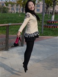 [outdoor Street Photo] 2013.11.25 skirt, stockings and high heel sister(18)