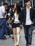 [outdoor Street Photo] Meimei hot pants jade leg high heels(16)