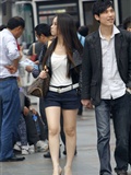 [outdoor Street Photo] Meimei hot pants jade leg high heels(7)