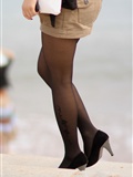 Original Street Photo silk stockings beauty 080(51)