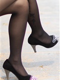 Original Street Photo silk stockings beauty 080(70)