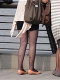 [outdoor Street Photo] 2013.09.07 Bund beauty pattern black silk grey stockings(19)