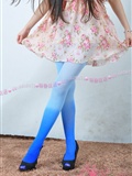 American grey silver super thin pantyhose Roman high heel soft mesh blue sky white cloud silk enjoy space(4)