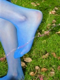 Silent silk language silk stockings set picture super cool and fresh cored silk pantyhose (blue)(25)