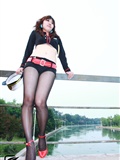 Lige Lige image f-no.008 Yeon Yeon's uniform seduces the beauty of silk stockings(12)