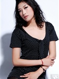 Li cabinet Li Gui black silk beauty new beauty model Wang Yu silk stockings beauty model(11)