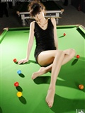 Table tennis girl model cherry