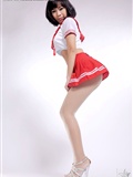 紅色水手服 Model - 田甜 上　[Ligui]丽柜 20111213　高根制服诱写真(6)