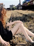 [Li cabinet] leg attraction of ligui town railway station model Wenxin(22)