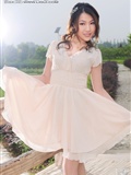 [beautiful cabinet] on March 2, 2012, Wenjing, a beautiful model of silk stockings in the park(14)