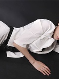 [Li cabinet] 2013.04.11 network beauty model Wenxin uniform stockings(18)