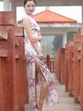 Elaine wanqiu plain cheongsam(7)