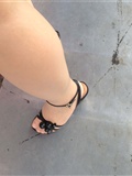 [outdoor Street Photo] 2013.07.31 super thin shredded pork with black heels!(4)