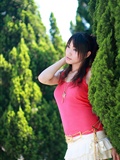 Taiwan girl Weixi - outside the east gate of Hsinchu(45)