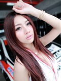 April 22, 2012 Qianqian domestic beauty car model sexy beauty picture(5)
