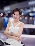 Guangzhou International Auto Show Booth series: the attraction of motorcycle beauty in blue(2)