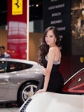 Guangzhou International Auto Show Booth series: the attraction of motorcycle beauty in blue(6)