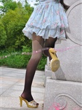 [silent silk language] beautiful photos of domestic silk stockings models(49)
