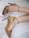 Rou Mei Si's ultra thin meat silk leg high heel photo set(45)