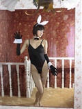 Lin Ying stockings black silk rabbit girl (no watermark)(35)