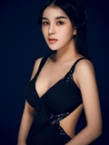 Shi Yiyi, the first half blood beauty graphic model on the Internet(9)