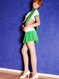 Coco Red Plaid underwear green cheerleaders set of pictures(5)