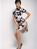 Xiaoqian black Qipao Xiaoyun little maid Jiajia Qipao beauty Jiaqi light gray skirt [paimei VIP](11)