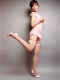 [paimei VIP] Xiao AI Pink Lady Xiao AI Hong Mei Mo Mo female secretary silk stockings photo beautiful legs(5)