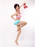[paimei VIP] Zixuan sexy pajamas Xiaoai red powder tempts Jiajia white skirt Feifei cute girl(38)