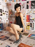 Xiaoran skirt space Xiaoyao pattern women's xiaoshuo shirt seduces domestic beauty models(10)