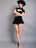 Kitten policewoman can rely on black short skirt, Manman blue Nightgown, Zixuan absolute temptation [paimei VIP](36)