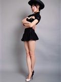 Kitten policewoman can rely on black short skirt, Manman blue Nightgown, Zixuan absolute temptation [paimei VIP](37)