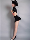 Kitten policewoman can rely on black short skirt, Manman blue Nightgown, Zixuan absolute temptation [paimei VIP](39)