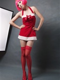 Xiaojing Christmas beauty meow hot pants girl(4)