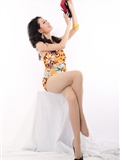 Little snowflake pink gauze skirt Zixuan Qipao silk think Feifei skirt charm [take beauty VIP] beauty picture(19)