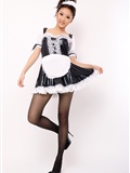 [photo of VIP] Tingting Yemei Keyi Cinderella Jiaqi little maid silk stockings beauty picture(23)