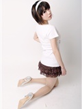 [paimei VIP] Jingjing rabbit girl VO3 Keyi hot pants white dress little snowflake white dress girl(22)