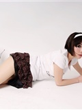 [paimei VIP] Jingjing rabbit girl VO3 Keyi hot pants white dress little snowflake white dress girl(28)
